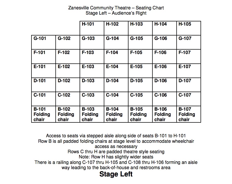 seating chart left ad